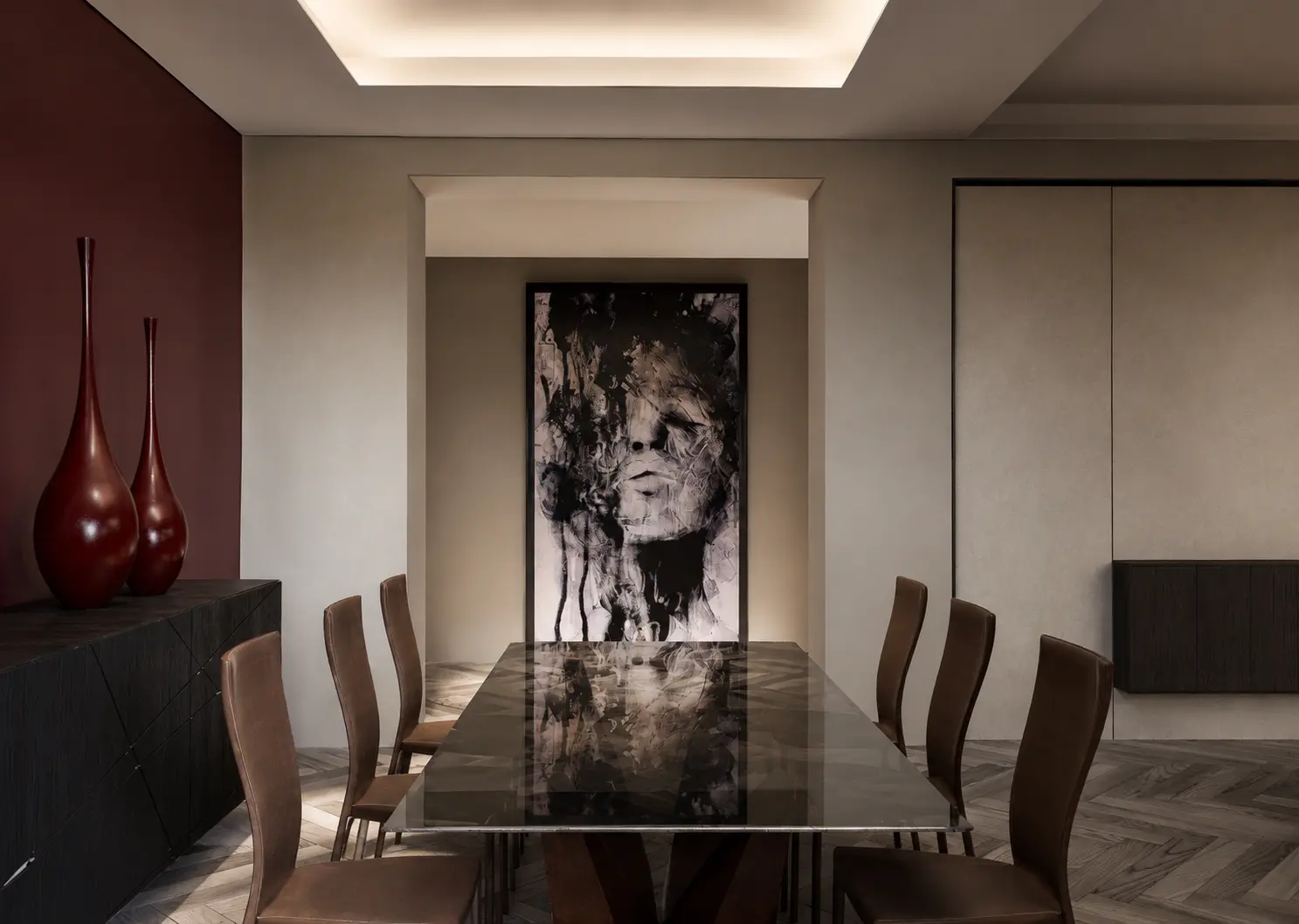 Sala da pranzo: Arte e proporzione