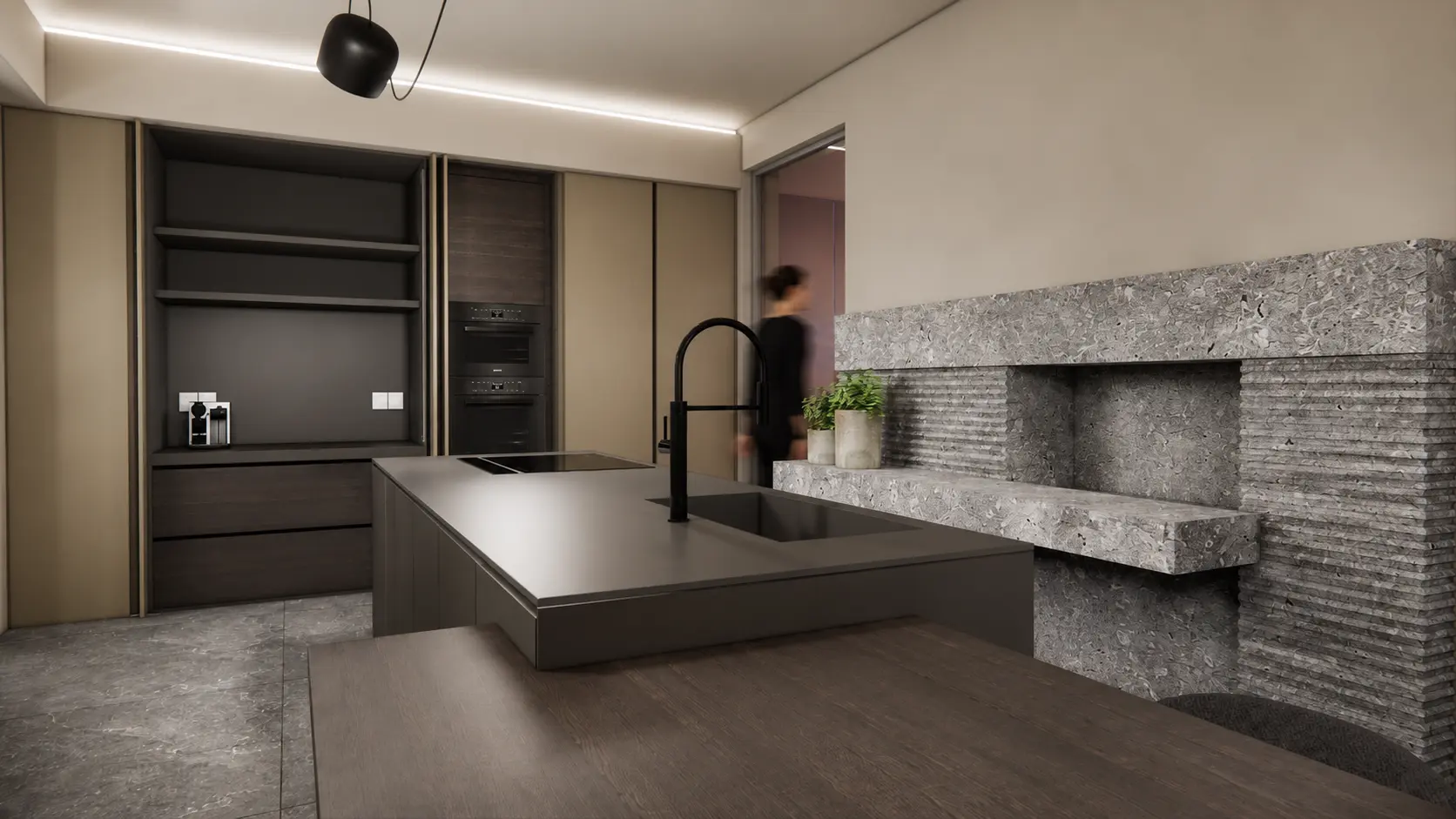 Cucina su misura: Cucina come paesaggio