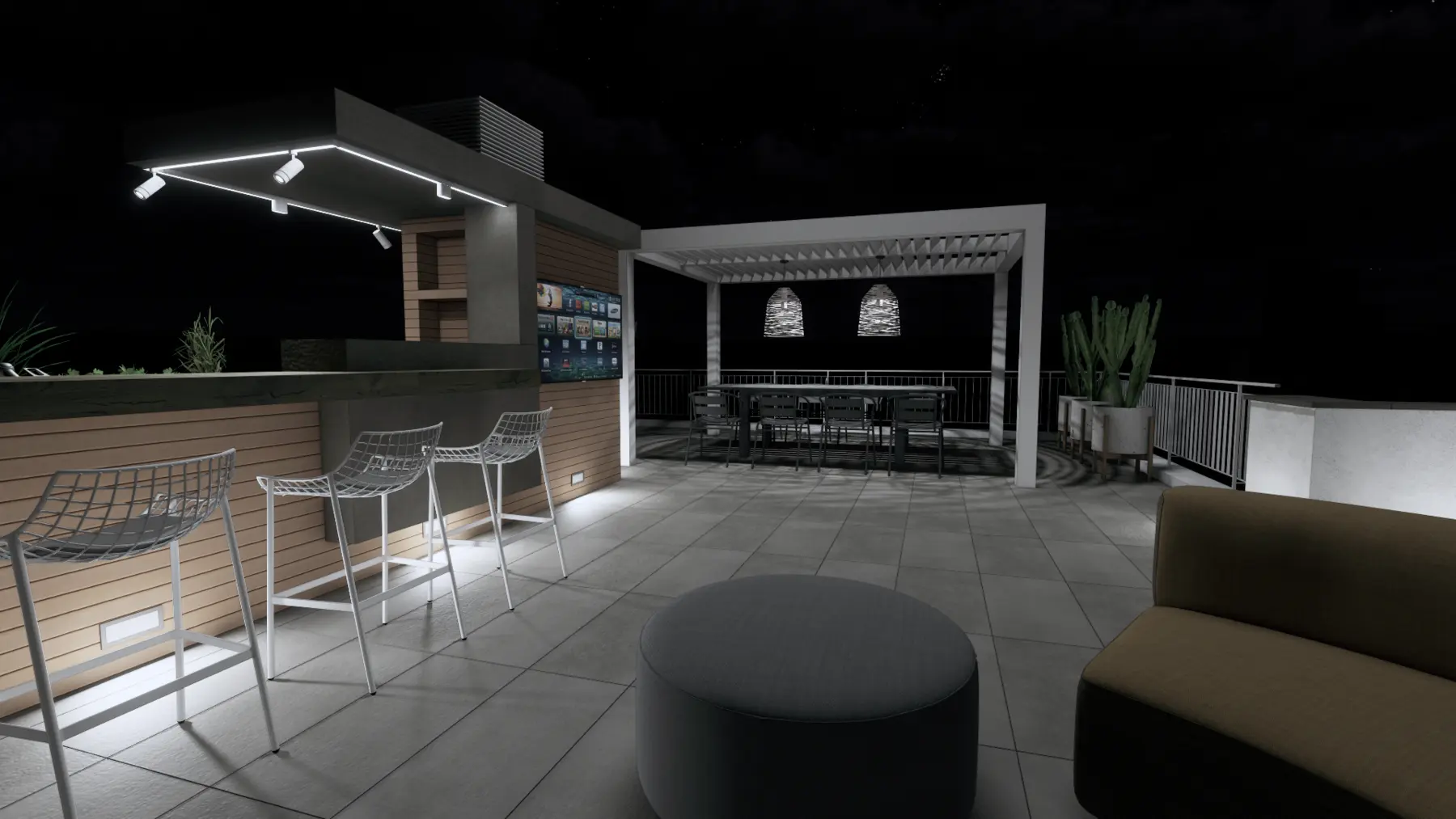 Roof terrace: Terrazza panoramica